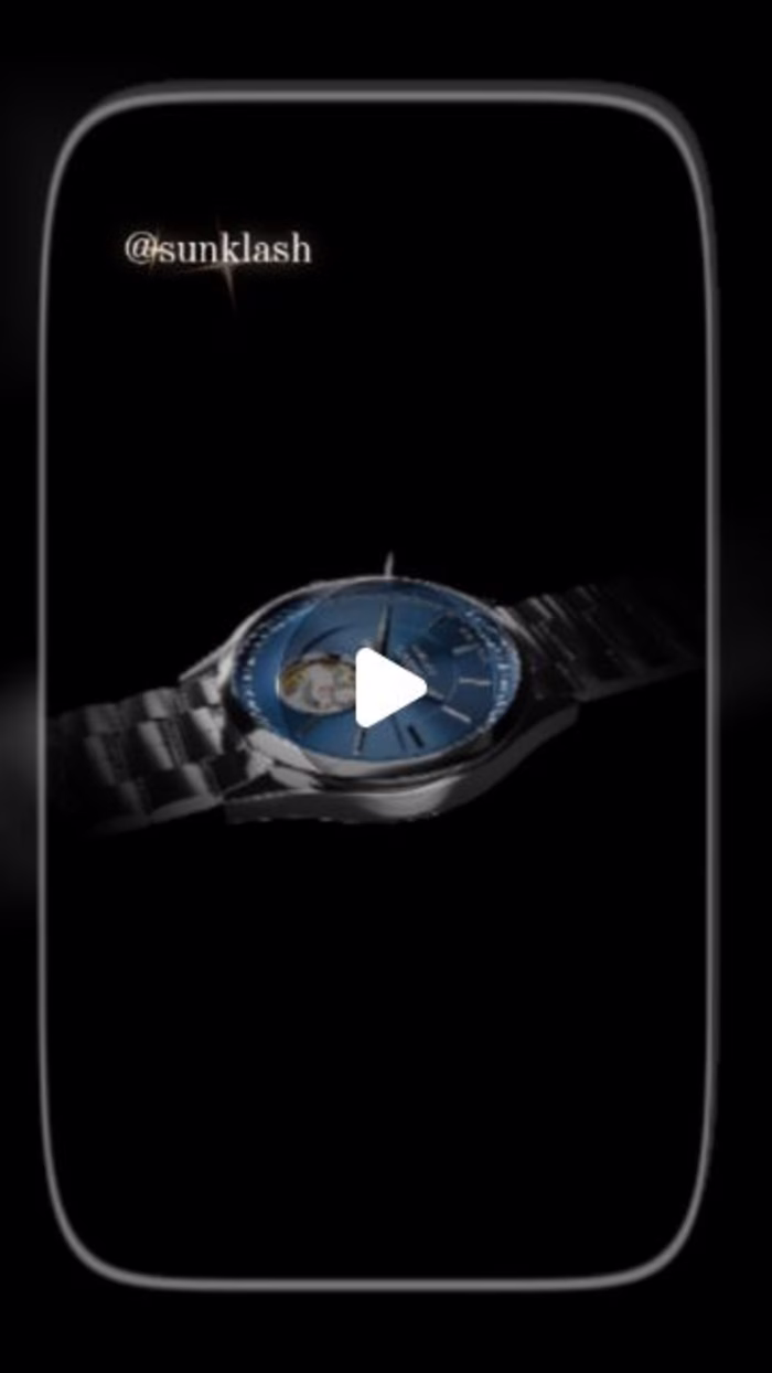 Custom 3D watch design with exploding views in 4k HQ