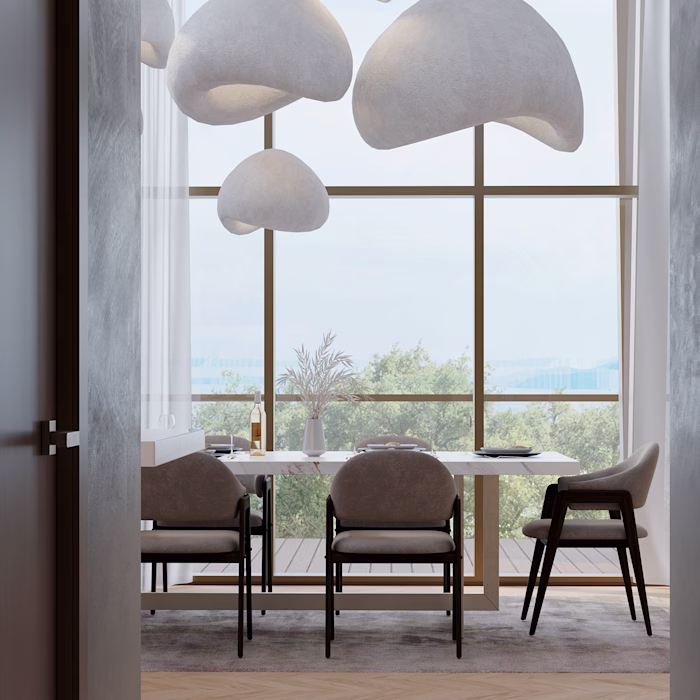 Luxury apartments Opatija / author: ZDL studio : Behance