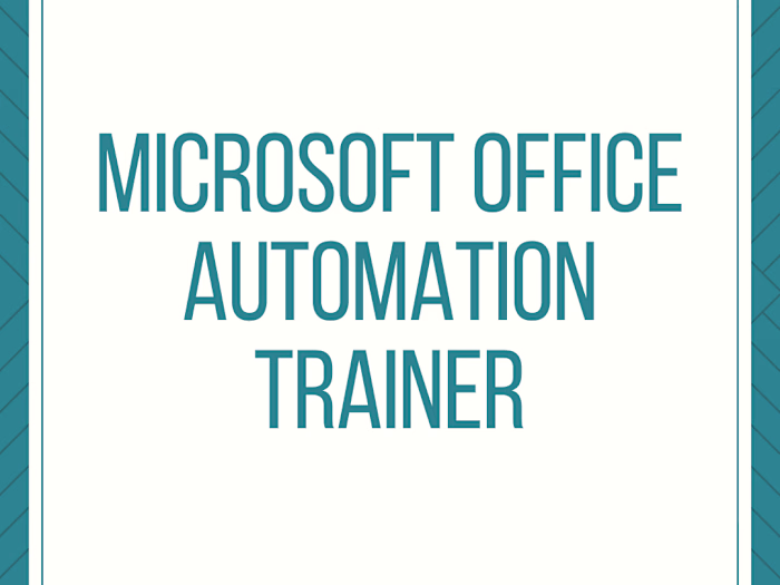 Microsoft Office Automation Trainer