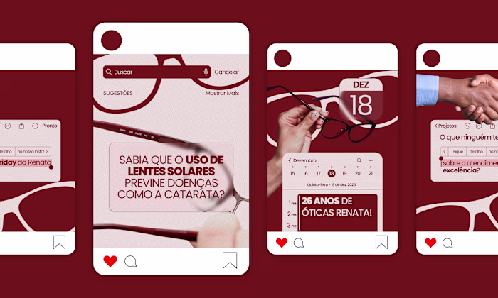 One of my most recent client projects: social media posts fo...