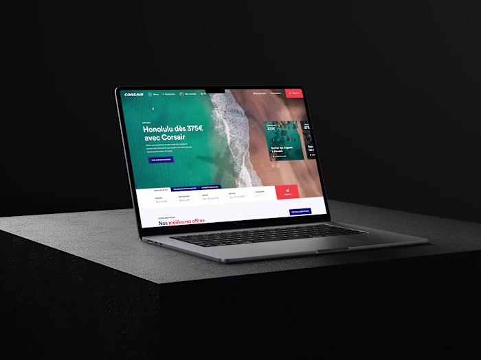 Corsair Rebranding and Website Redesign