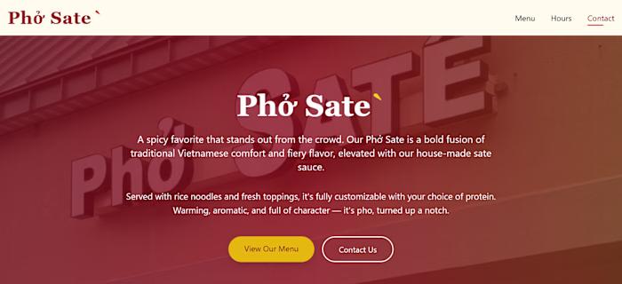 Phosate — Modern Landing Page Experience Built Phosate, a sl...