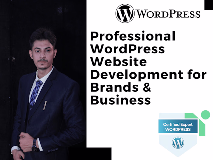 Professional WordPress Website Development for Brands & Business