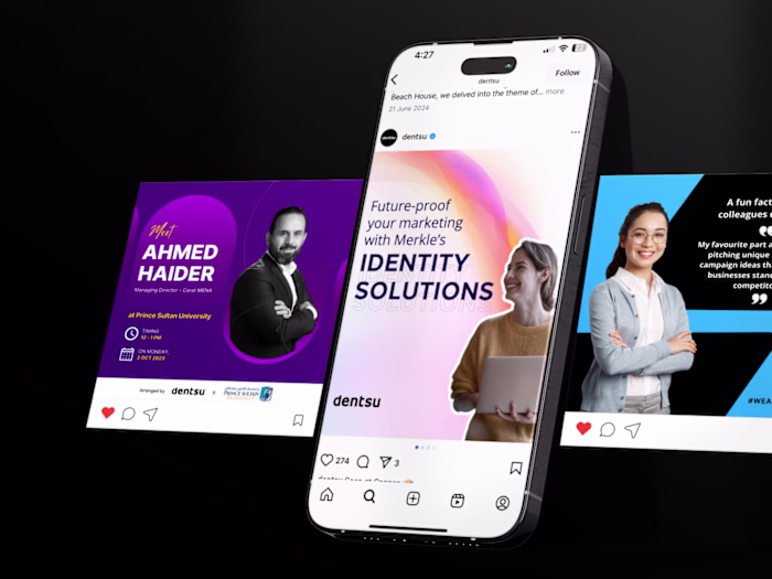 Social Media Design Enhancement for Dentsu