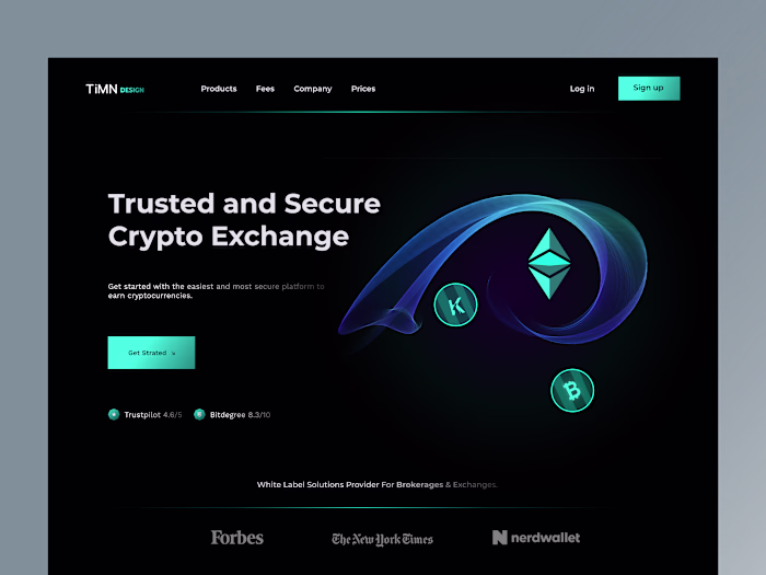 Crypto Website Experience with Modern Design
KEY