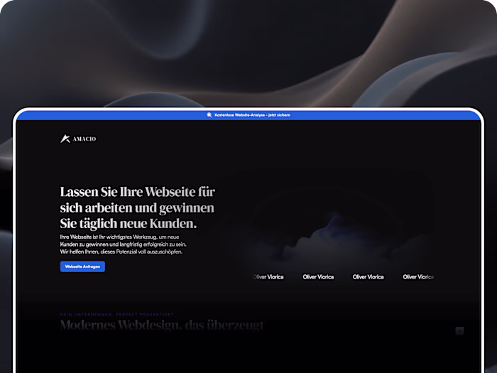 Amacio – Premium Web Design & Development