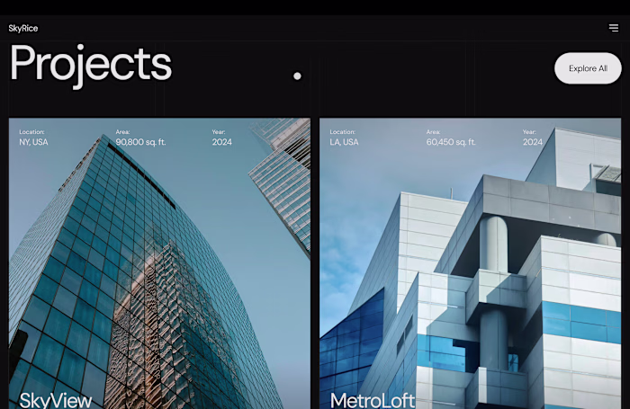 Real Estate Business Website