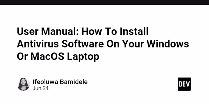 Antivirus Software Installation Guide