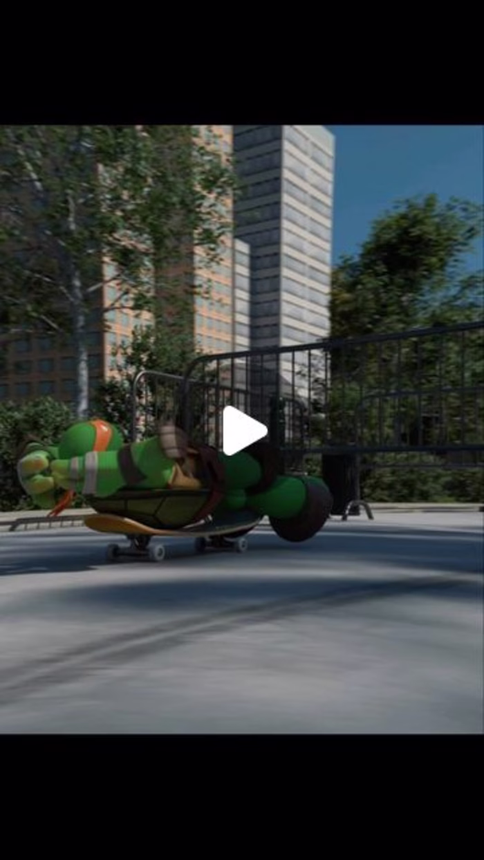 Shalom Olowo on Instagram: ”🛹🛹🛹
.
.
.
#3danimation #tmnt #sk…