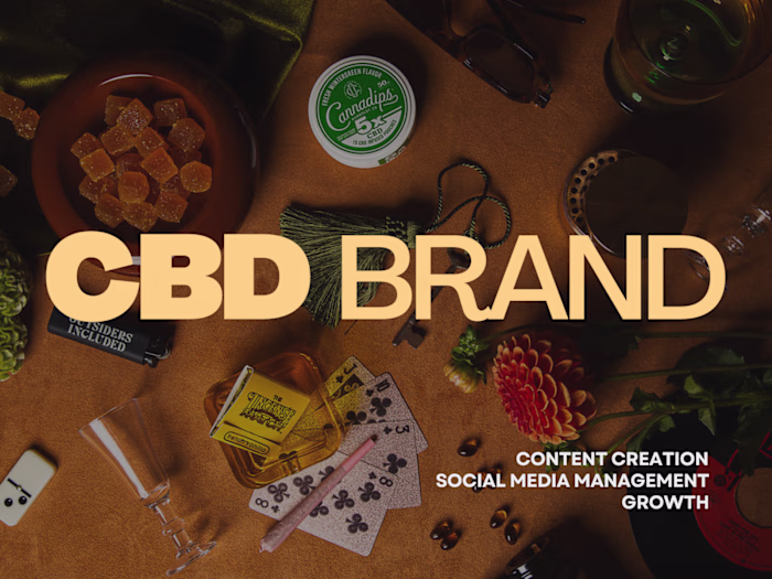 CBD Brand Social Media Growth & Content Strategy