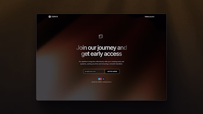 Framer Waitlist templates