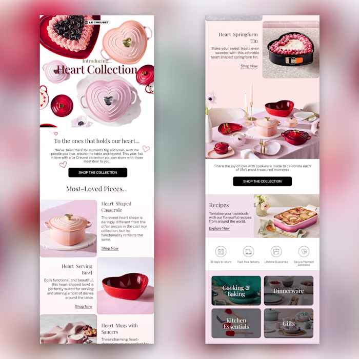 Email Design for Le Creuest