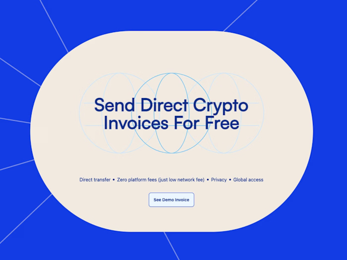 LinkVoices - Develop Direct Crypto Invoicing Web App