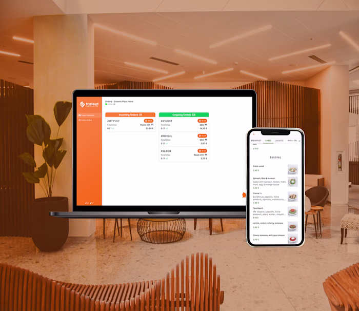UX/UI Design for Tasteat Platform
