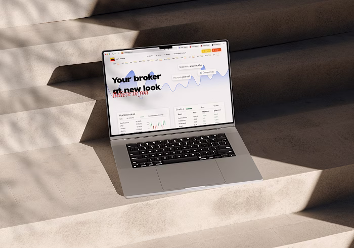 Wafa bourse redesign concept - broker :: bimoway