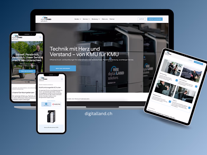 A custom Webflow website build