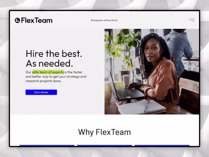 Flexteam website