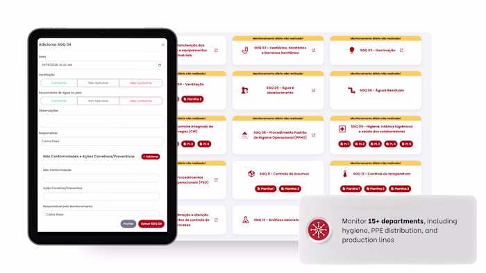 ERP | Quality Assurance & Compliance System