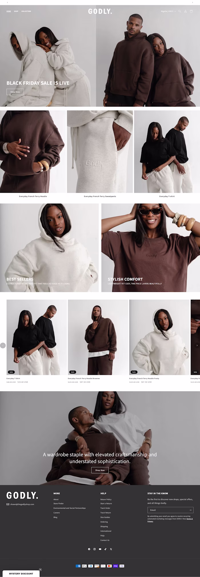 E-commerce Fashion Store Theme Customization
