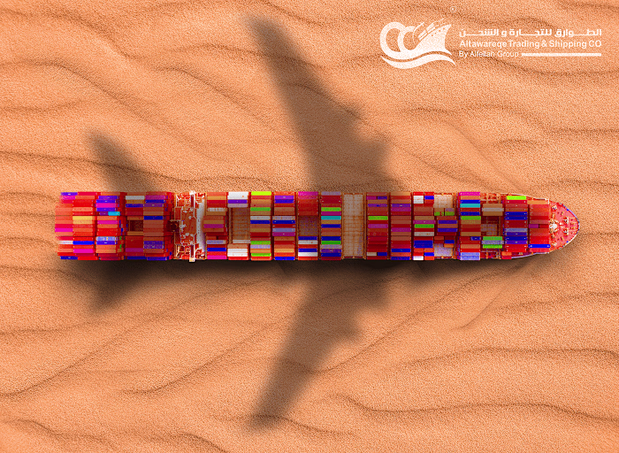 altawariq shipping co social media posts on Behance