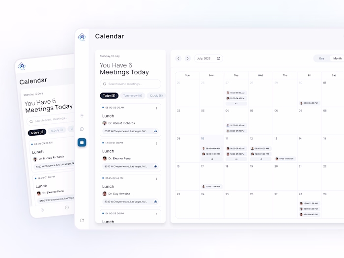 Medical Sales Rep App
