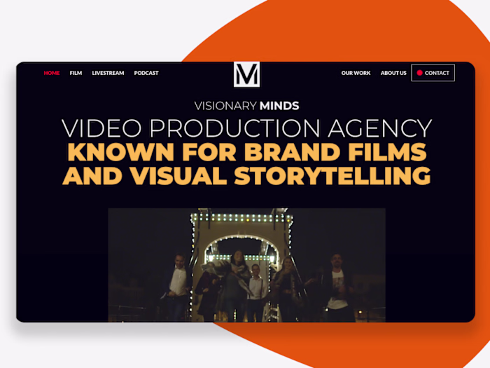 Visionary Minds Website Rebuild & Brand Refresh