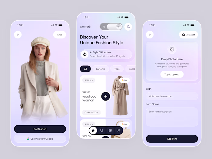 This project reimagines fashion discovery