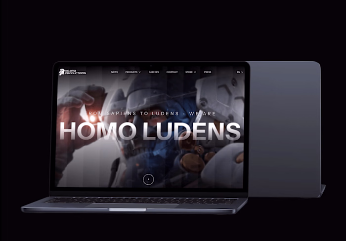 Kojima Productions | Website redesign