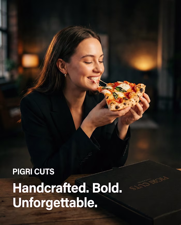 Luxury Pizza Brand Advertising – Cinematic Food Ad Concept H...