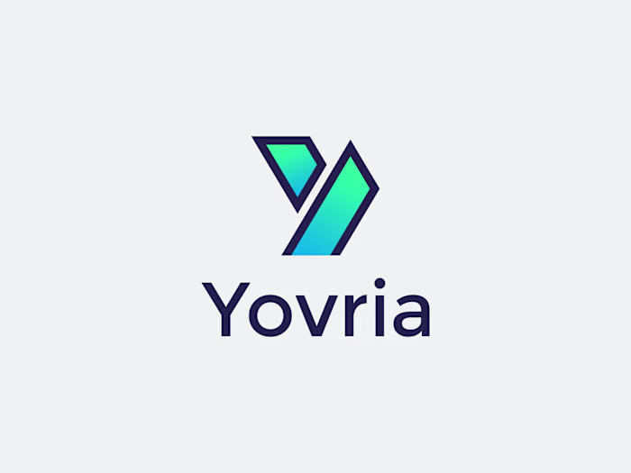 Modern simple Y letter logo