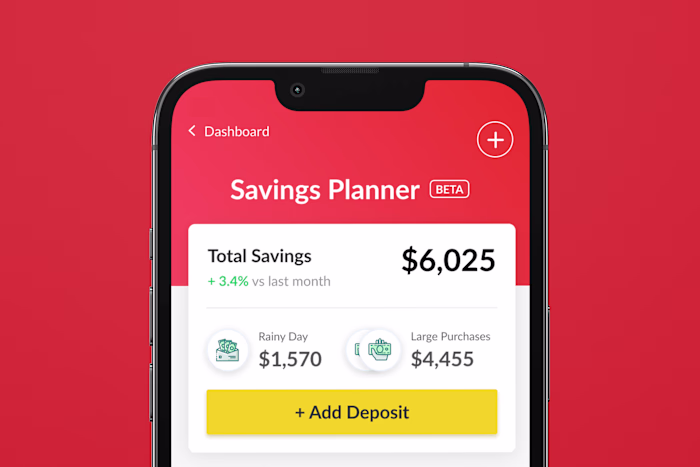 SaaS Savings Planner Design