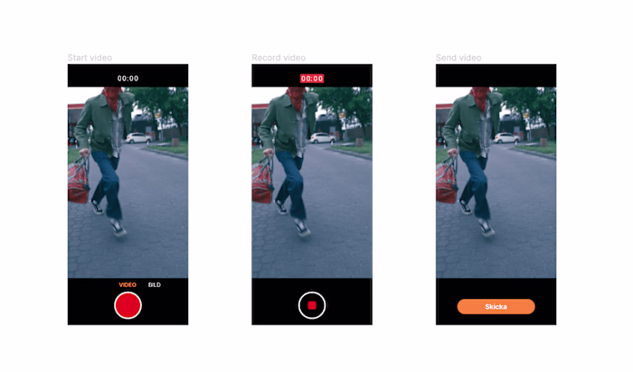 Clickable Mobile App Prototypes for Non-Profit Organization