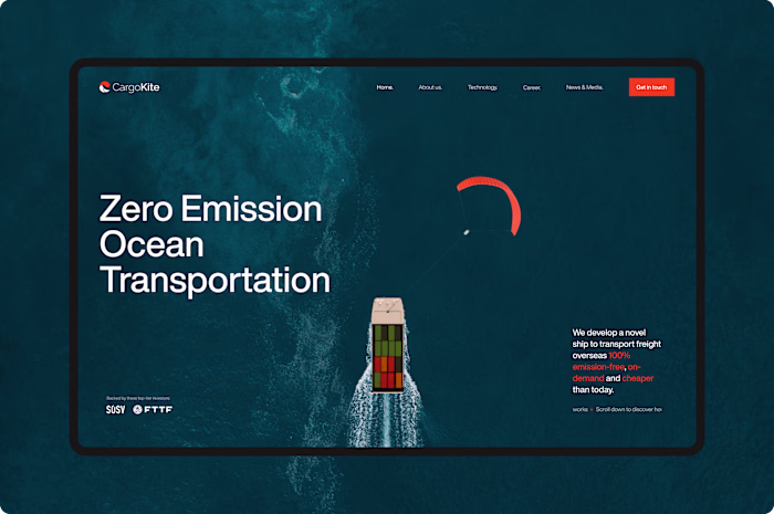 CargoKite - Revolutionizing Ocean Transport & Logistic