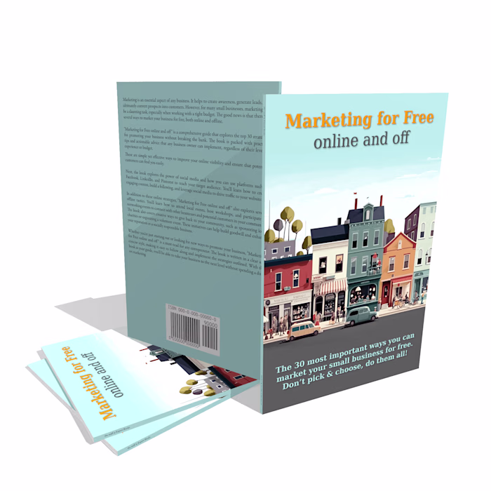 Custom-made lead magnet—paperback and e-book