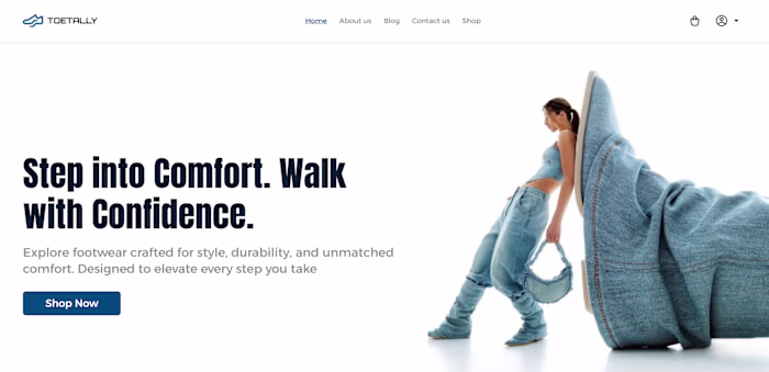 Turned my internship project into this 👇 Welcome to Toetall...