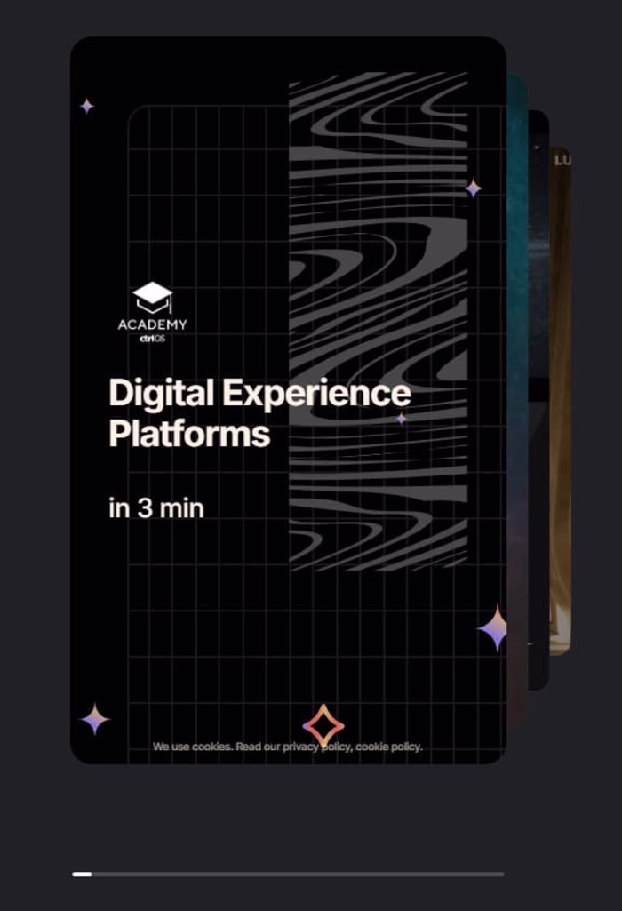 Micro learning for busy audiences