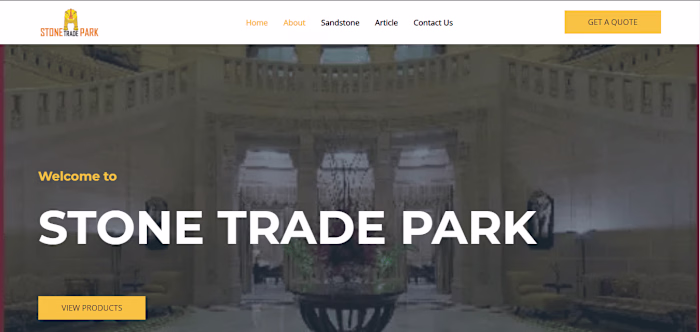 Stone Trade Park - e-Commerce