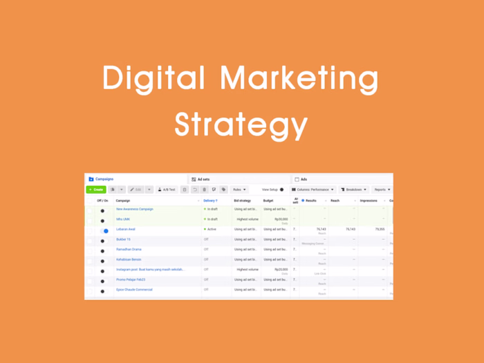 Social Media Ads Strategy : Fala Coffee
