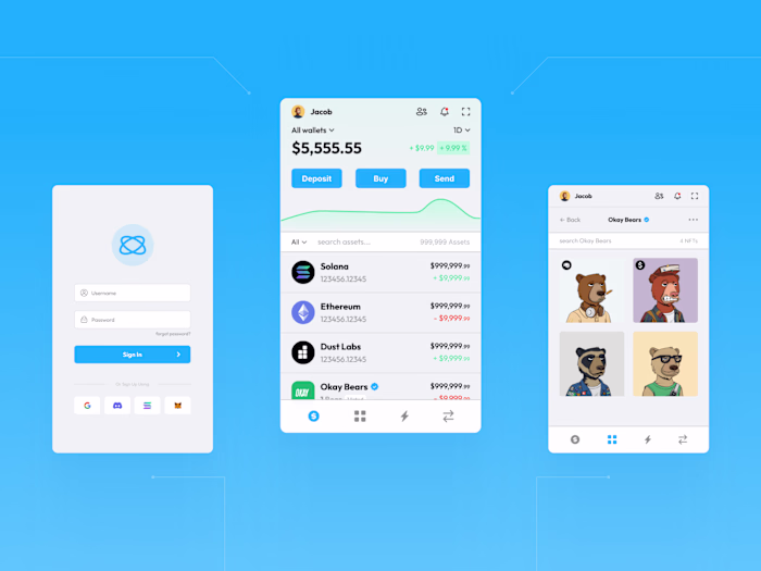 Lunur - Smart Web3 Wallet