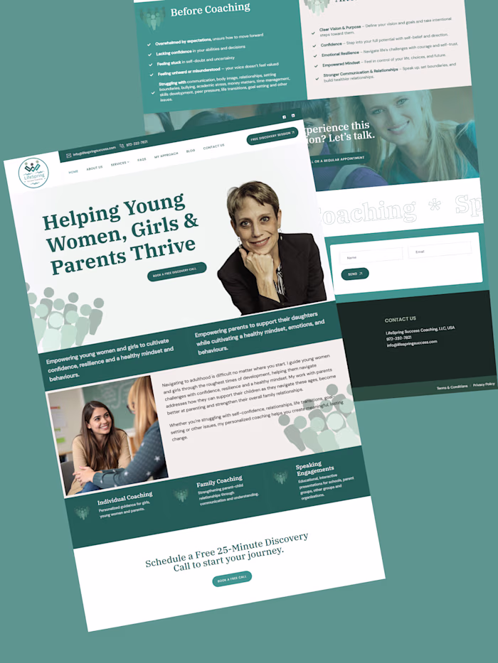 Custom Logo & WordPress Website Design