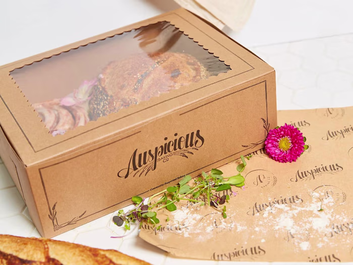 Auspicious Baking Co. Packaging Design Project