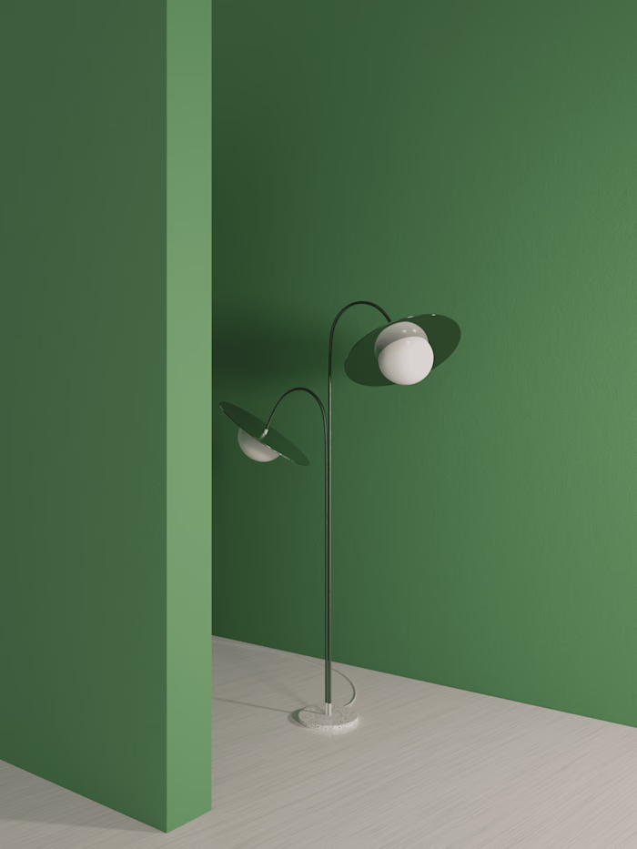 Chaplin Floor Lamp - Renders