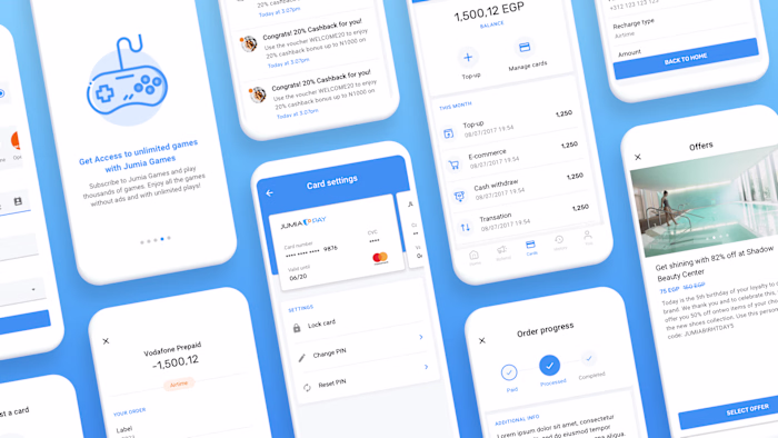 Jumia Pay - Mobile app redesign
