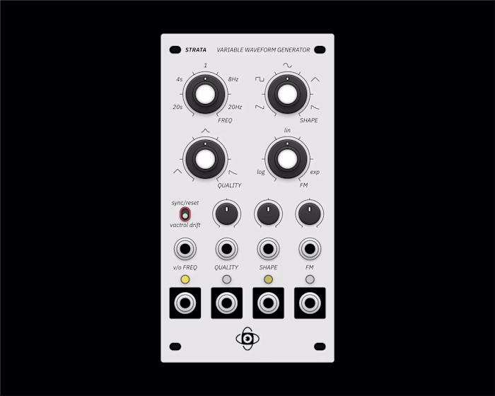 Modular Synthesizer Panel Design