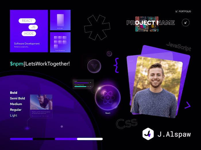 Web Design, Branding & Brand Identity For Jacob Alspaw