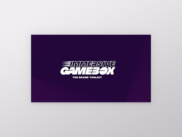 Immersive GameBox Branding — Mark J. Morris