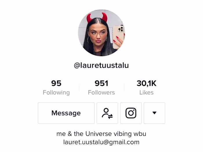 My personal TikTok growth