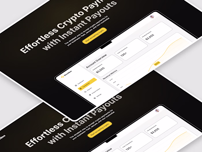 BlockBee Homepage Redesign