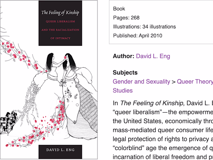 The Feeling of Kinship