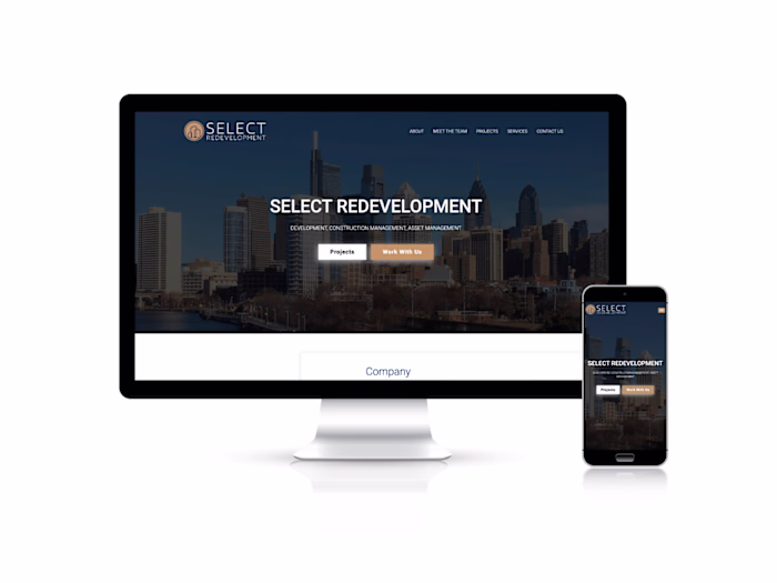 Real Estate Development Website Redesign